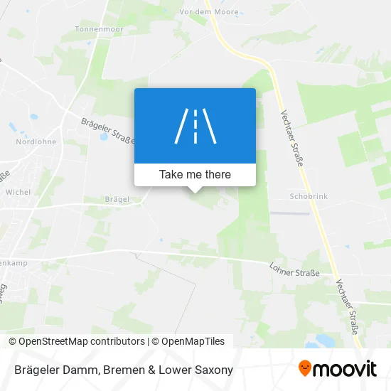 Карта Brägeler Damm