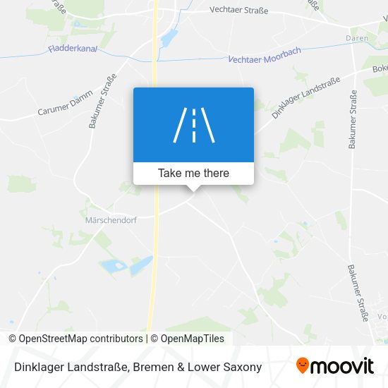 Dinklager Landstraße map