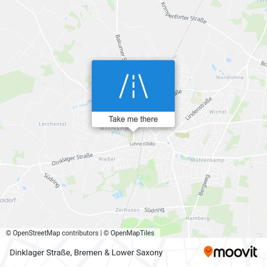 Dinklager Straße map
