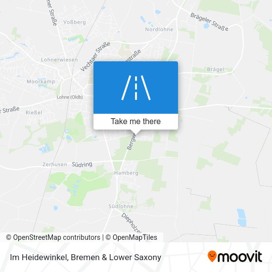Im Heidewinkel map