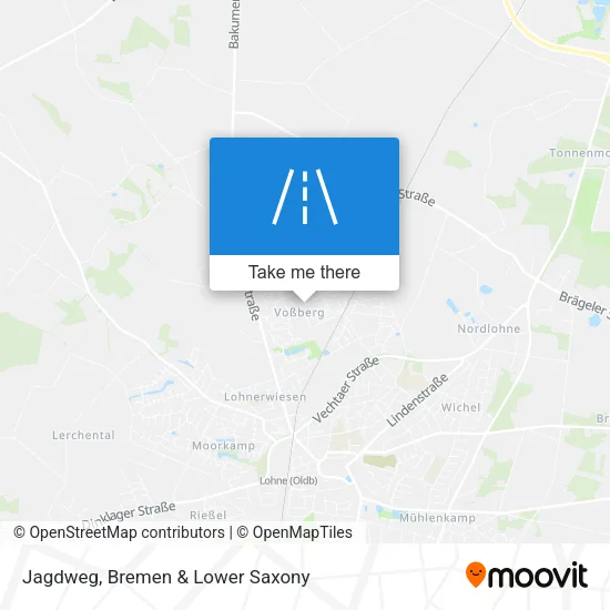 Карта Jagdweg