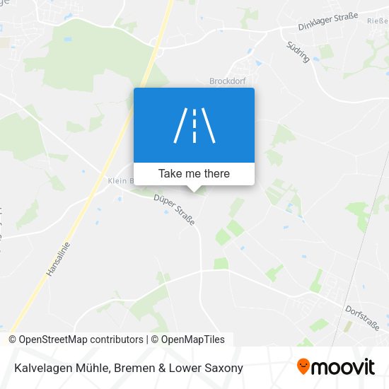 Kalvelagen Mühle map