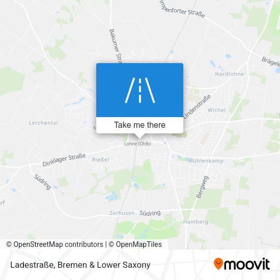 Ladestraße map