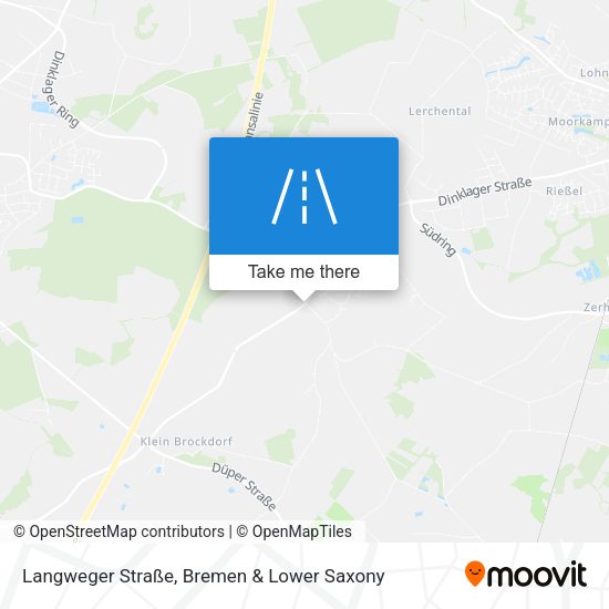 Langweger Straße map