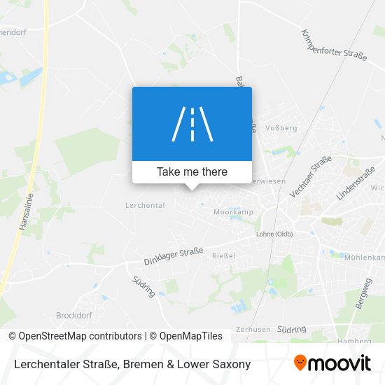 Lerchentaler Straße map