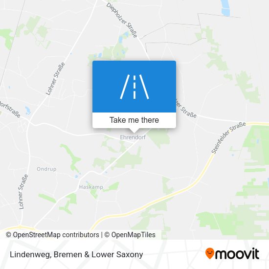 Lindenweg map