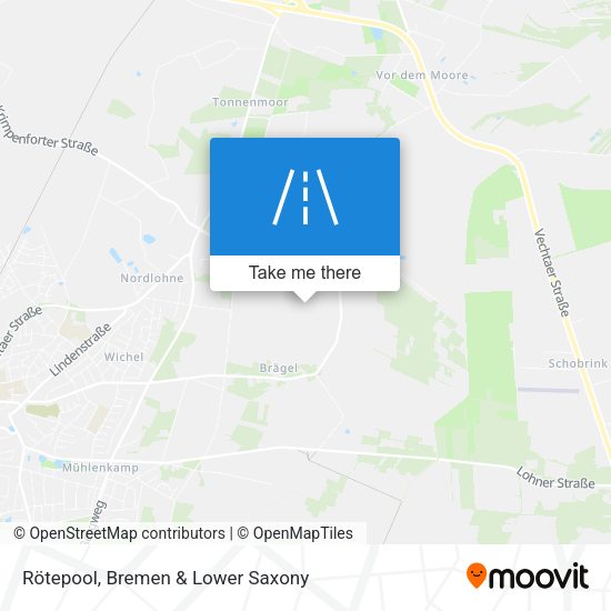 Rötepool map