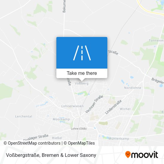 Voßbergstraße map