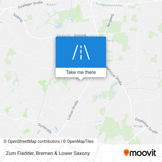 Zum Fladder map