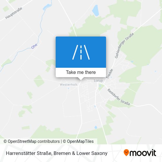 Harrenstätter Straße map