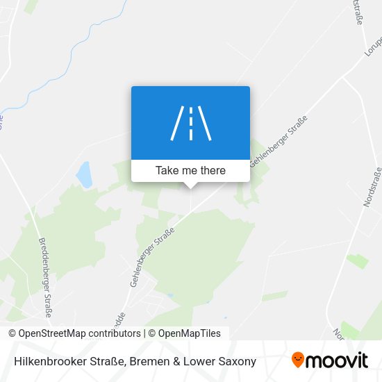 Hilkenbrooker Straße map