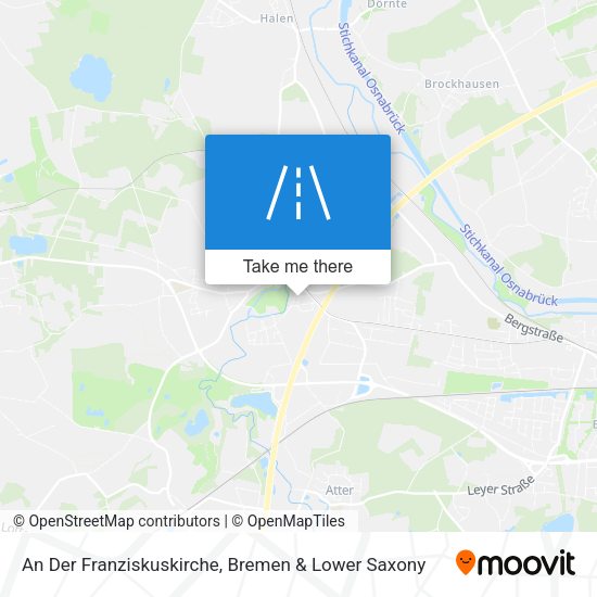 An Der Franziskuskirche map