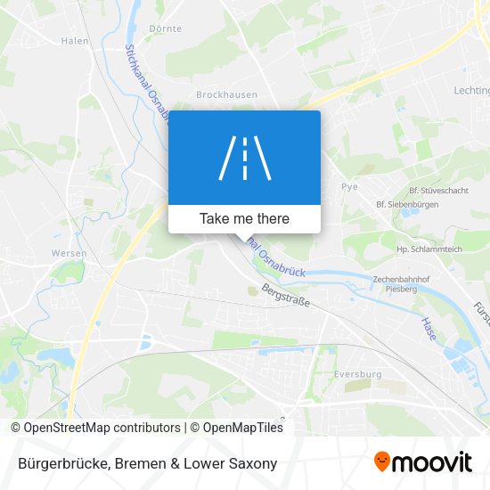 Bürgerbrücke map