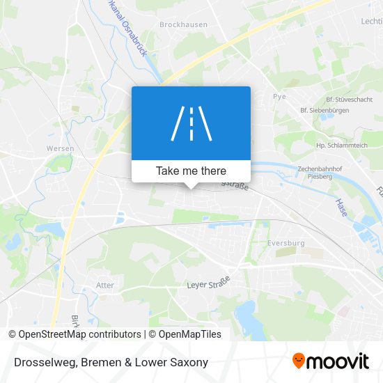 Drosselweg map