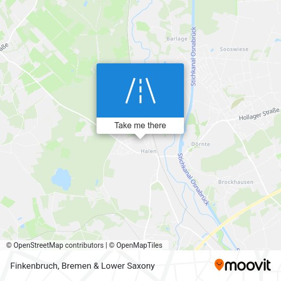 Finkenbruch map