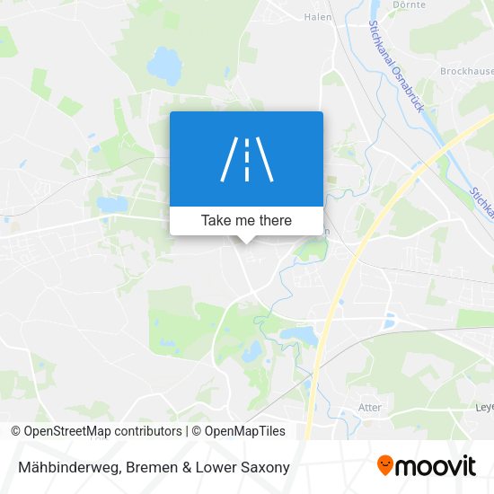 Mähbinderweg map