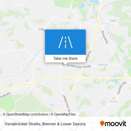 Osnabrücker Straße map
