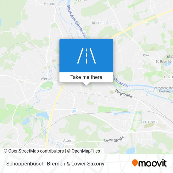 Schoppenbusch map