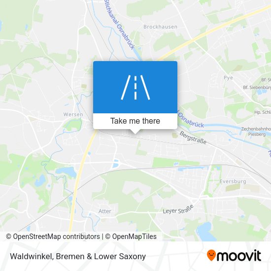 Waldwinkel map