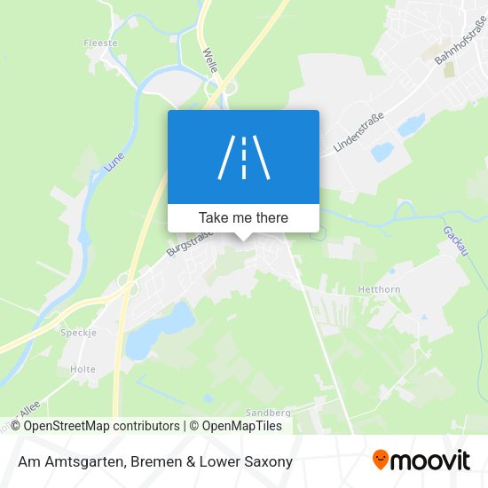 Am Amtsgarten map