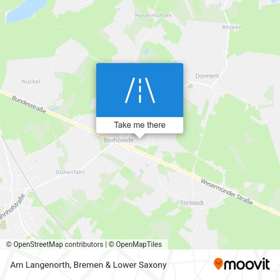 Am Langenorth map