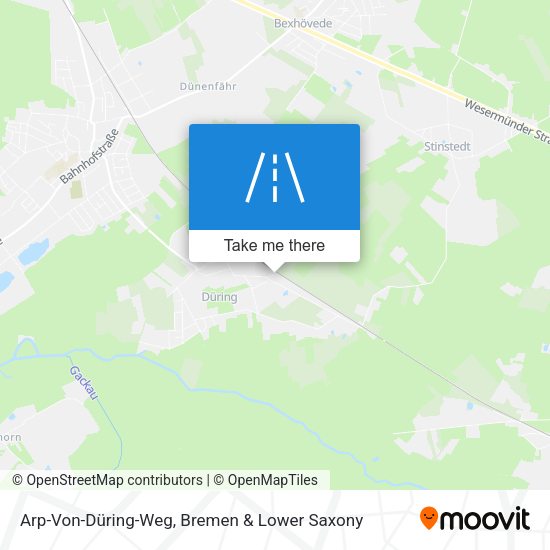 Arp-Von-Düring-Weg map