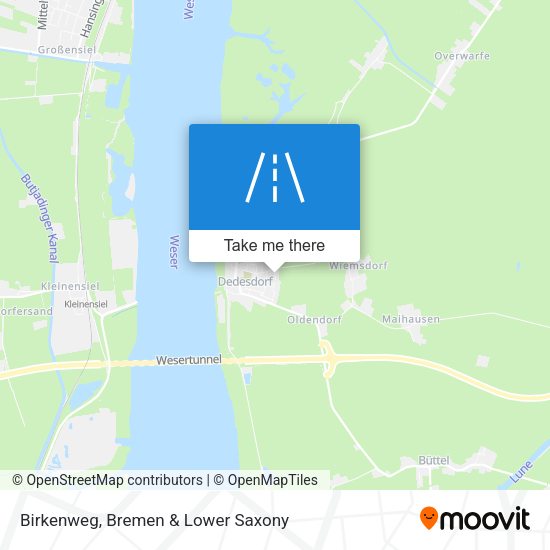 Birkenweg map