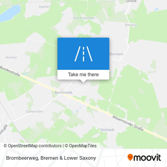 Brombeerweg map