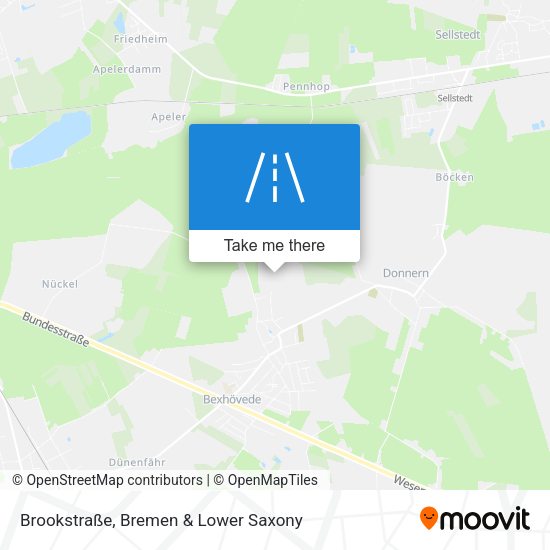 Brookstraße map