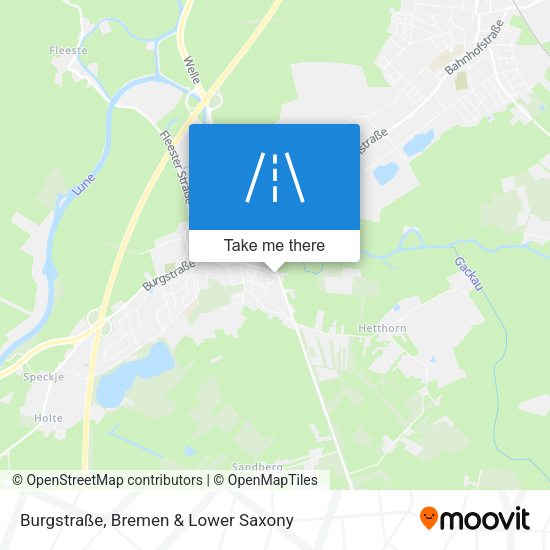 Burgstraße map