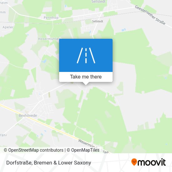Dorfstraße map