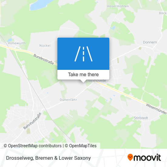 Drosselweg map