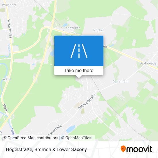 Hegelstraße map