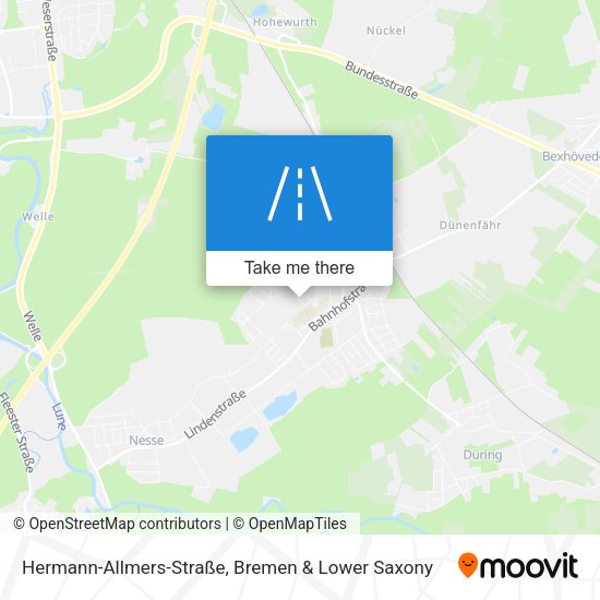 Hermann-Allmers-Straße map
