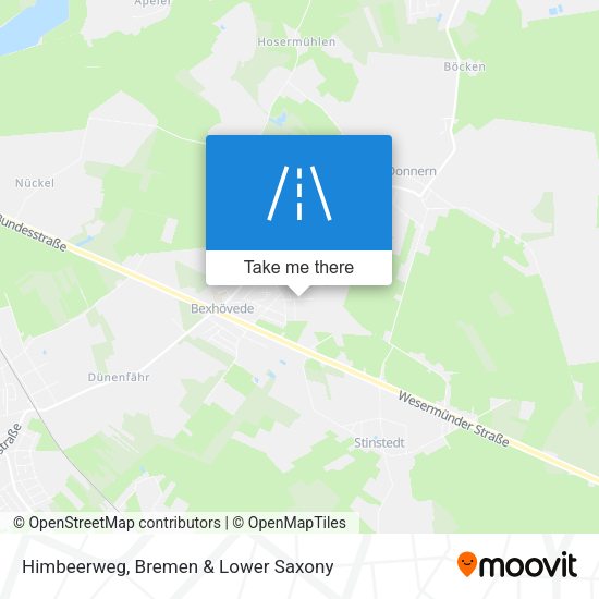 Himbeerweg map