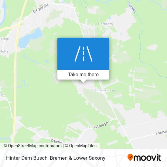 Hinter Dem Busch map