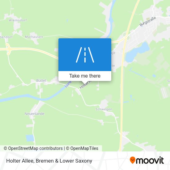 Holter Allee map