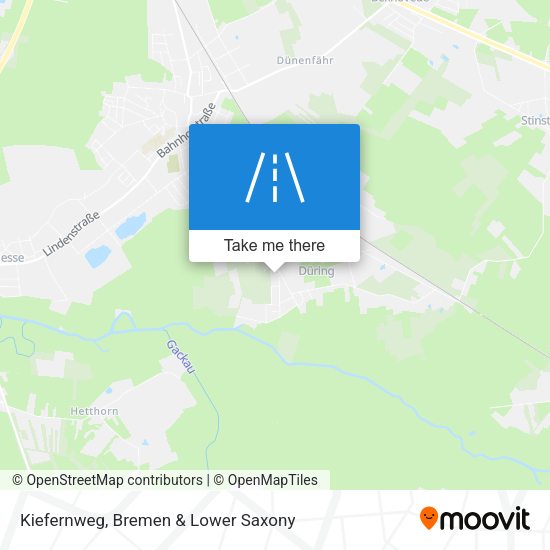 Kiefernweg map