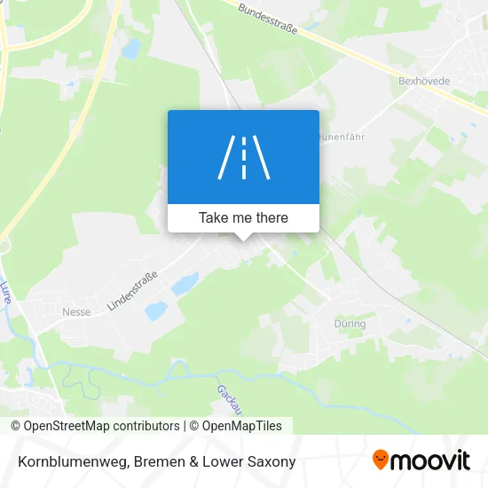 Карта Kornblumenweg