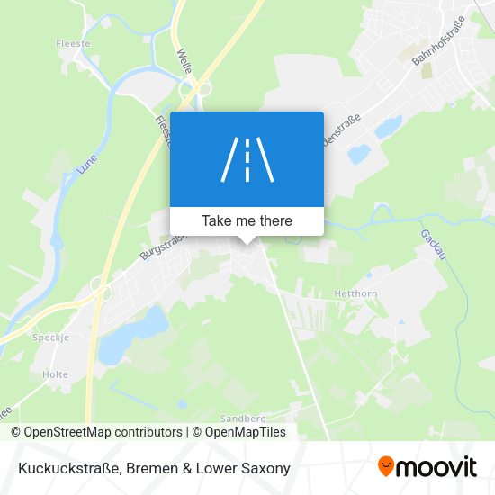 Kuckuckstraße map