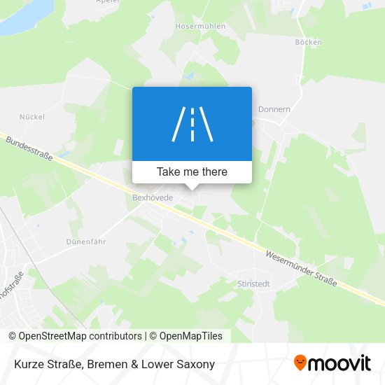 Kurze Straße map