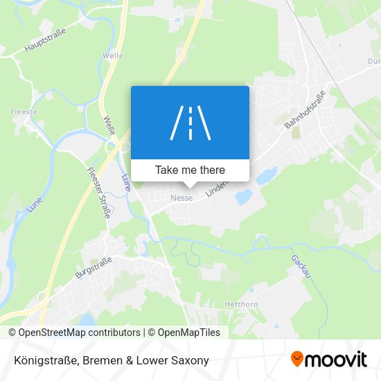 Königstraße map