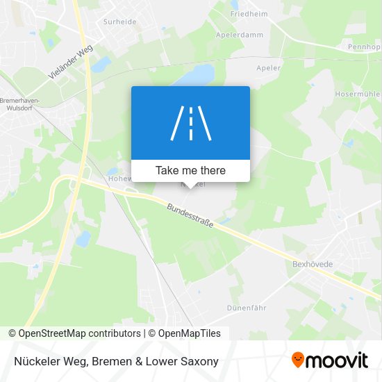 Nückeler Weg map