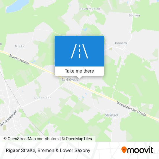 Rigaer Straße map