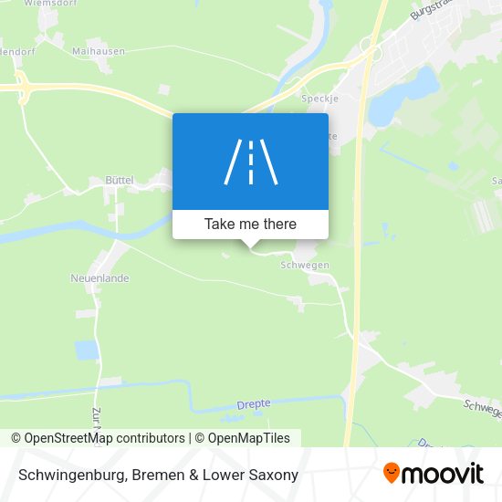 Schwingenburg map