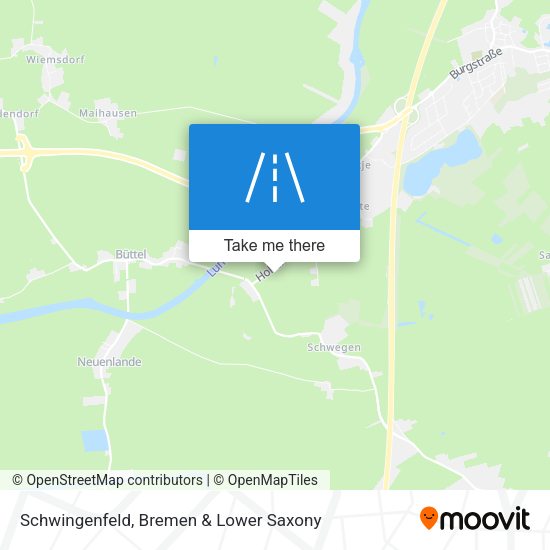 Schwingenfeld map