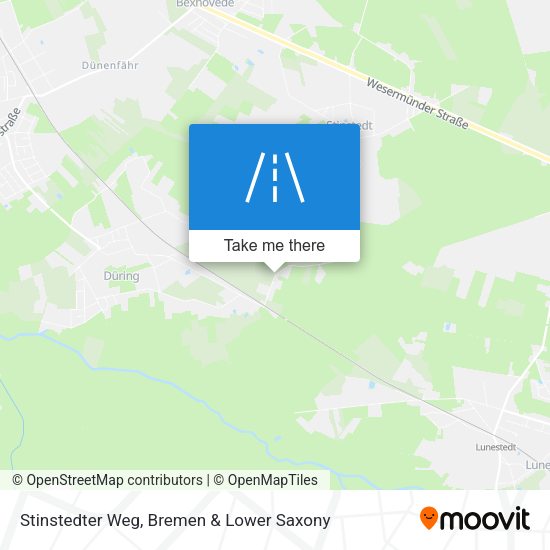 Stinstedter Weg map