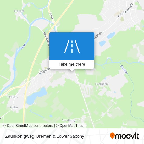 Zaunkönigweg map