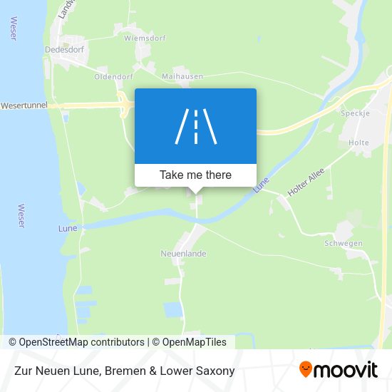 Zur Neuen Lune map