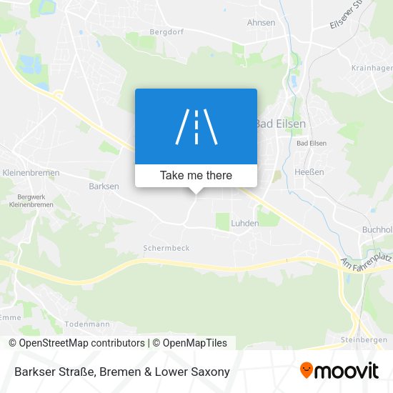 Barkser Straße map